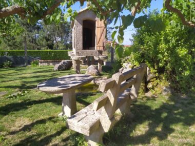Vista de la finca exterior
