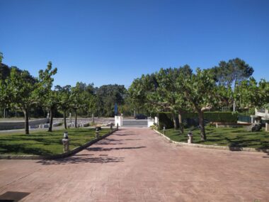 Vista de la finca exterior