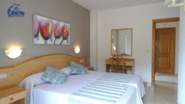 Interior de la pensión