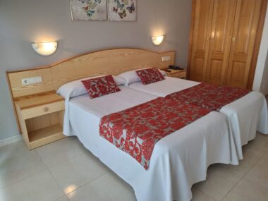 Interior de la pensión