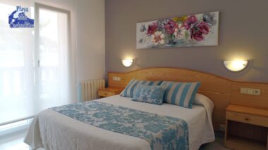 Interior de la pensión