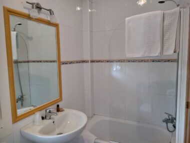 Interior de la pensión