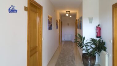 Interior de la pensión